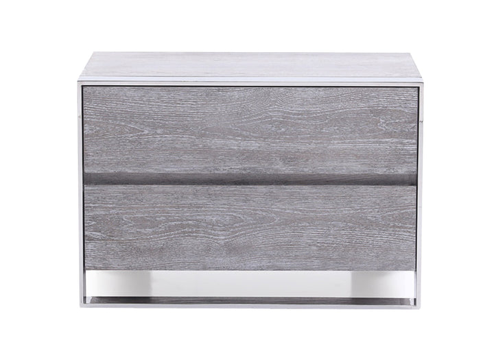 Arlene Modern Grey Elm Nightstand