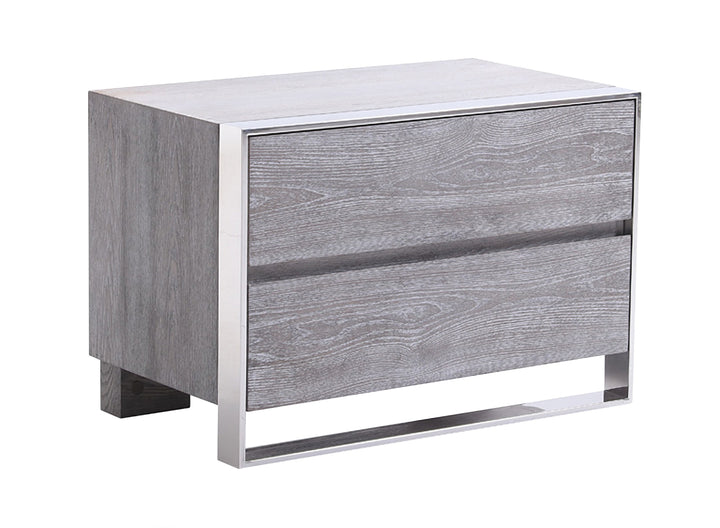 Arlene Modern Grey Elm Nightstand