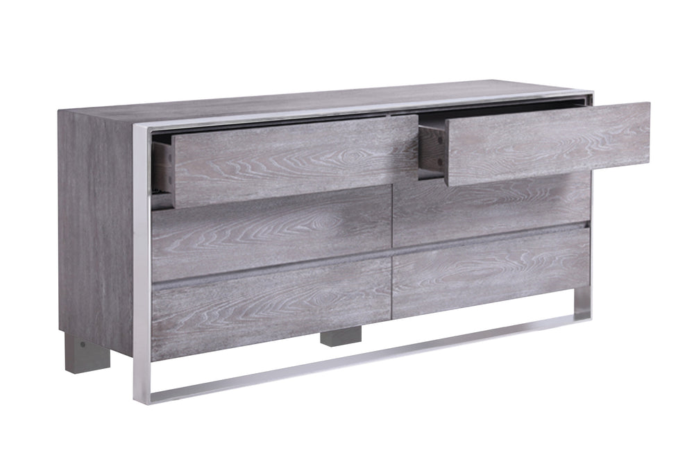 Arlene Modern Grey Elm Dresser - View 10