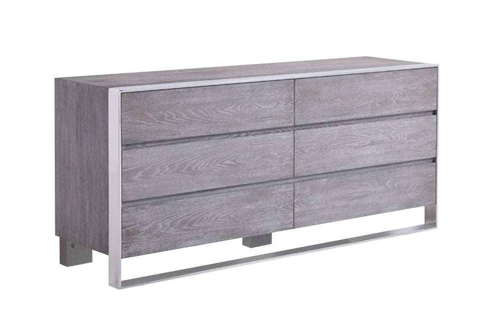 Arlene Modern Grey Elm Dresser - View 9