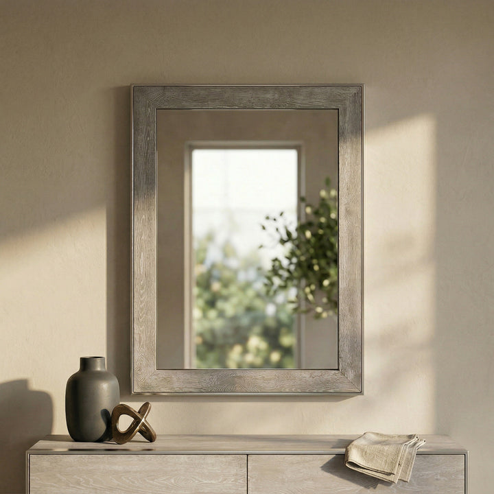 Arlene Modern Grey Elm Mirror