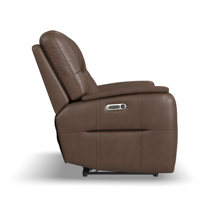 Wilson Power Reclining Loveseat With Power Headrests Café
