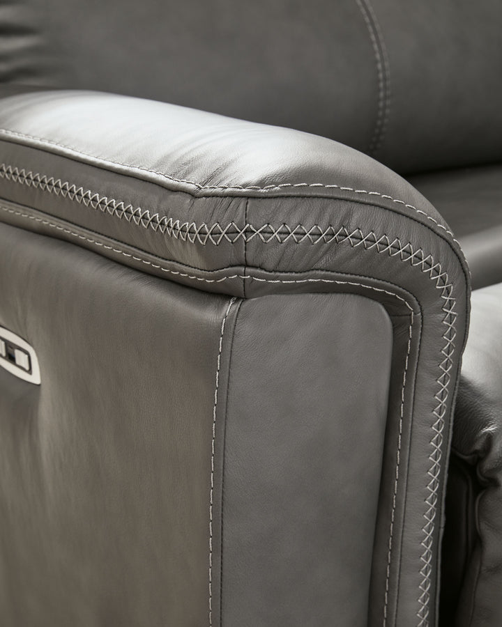 Bleckley - 5-Piece Power Reclining Sectional With RAF And LAF Recliners - Anchor by Ashley Furniture product image