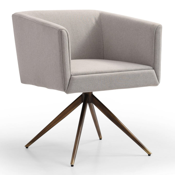 Riaglow - Contemporary Fabric Dining Chair