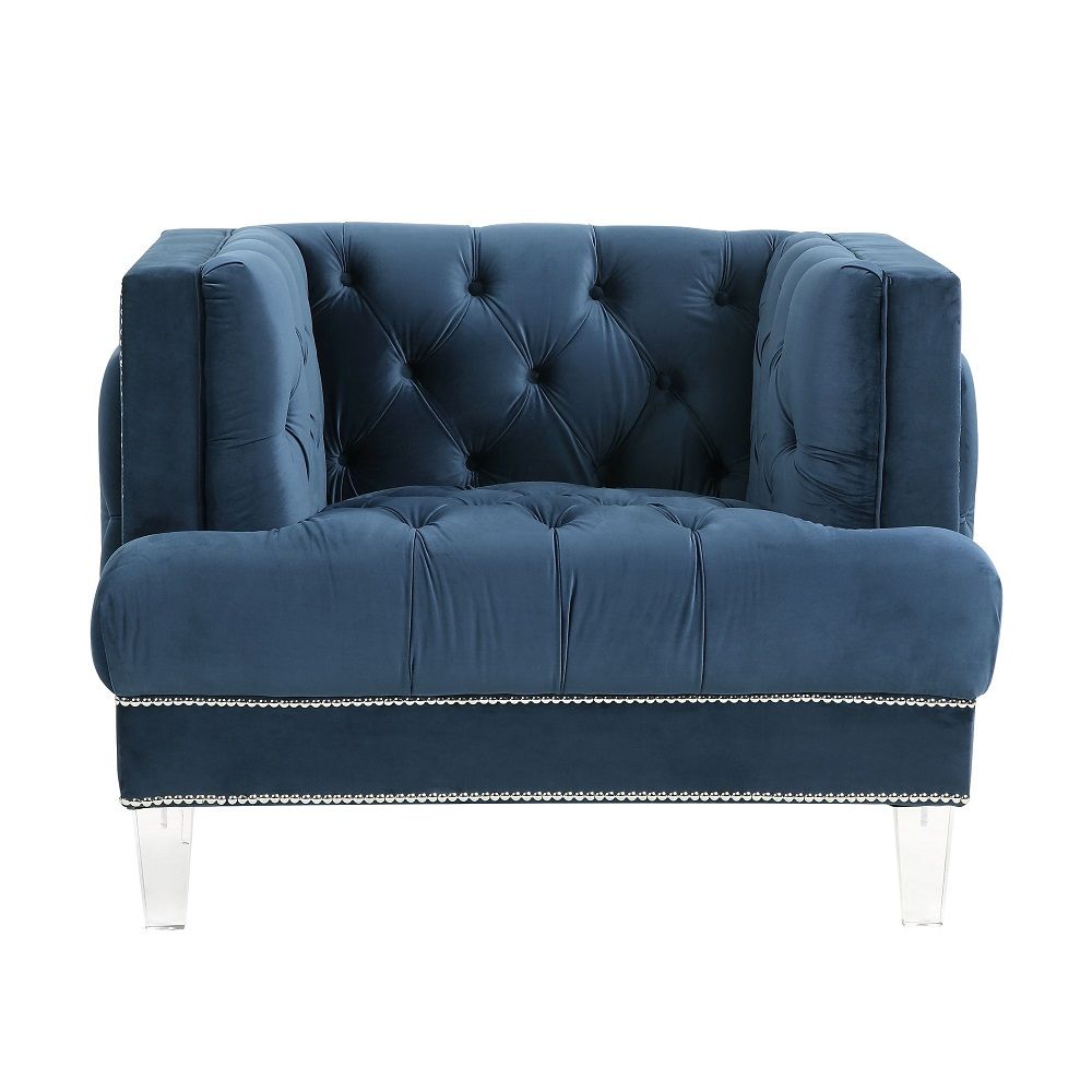 Ansario - Chair - Blue Velvet