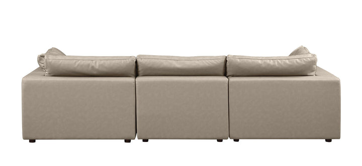 DivanItalia 1100 Modular Sofa – Top-Grain Italian Leather - Beige