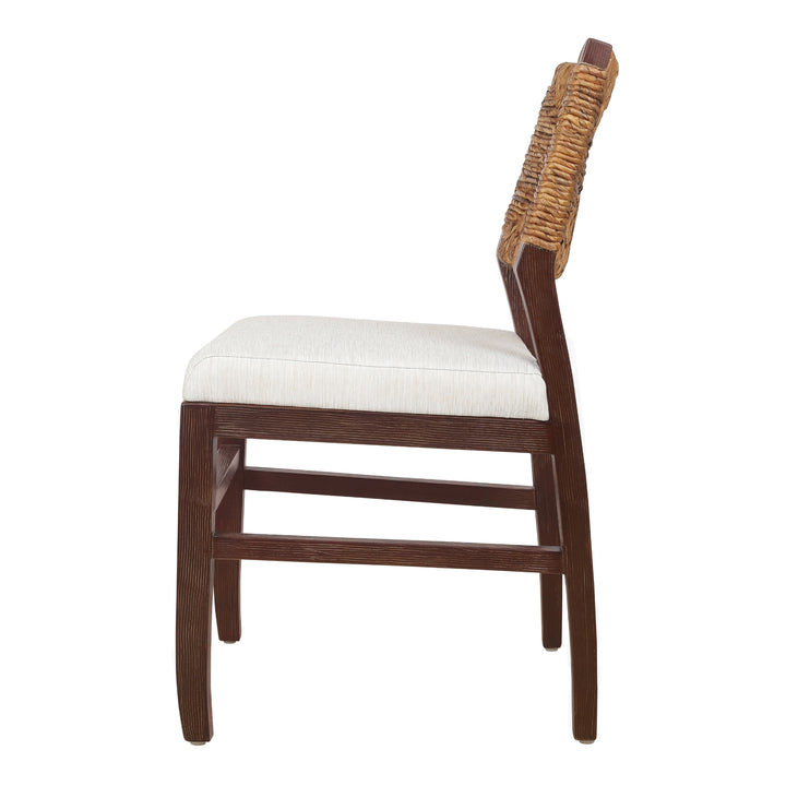 Lyon Abaca Dining Side Chair - Natural - view 6