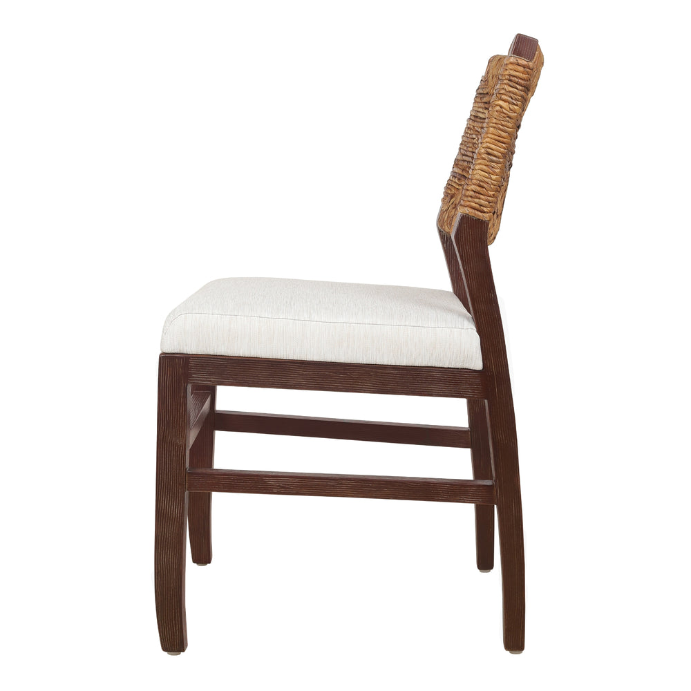 Lyon Abaca Dining Side Chair - Natural - view 6