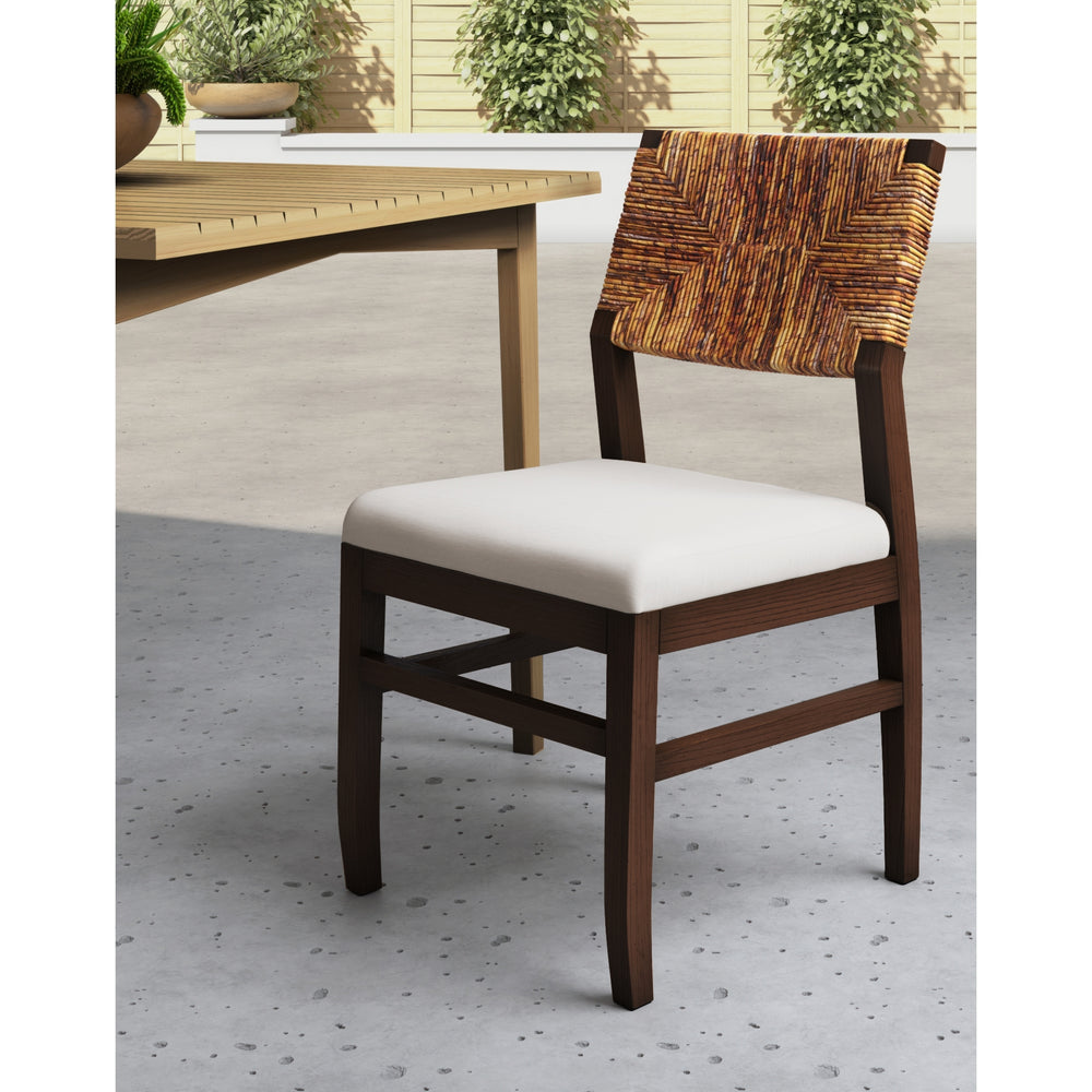 Lyon Abaca Dining Side Chair - Natural - view 4