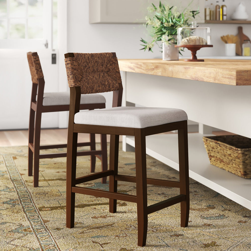 Lyon Abaca Counter Stool - Natural - view 3