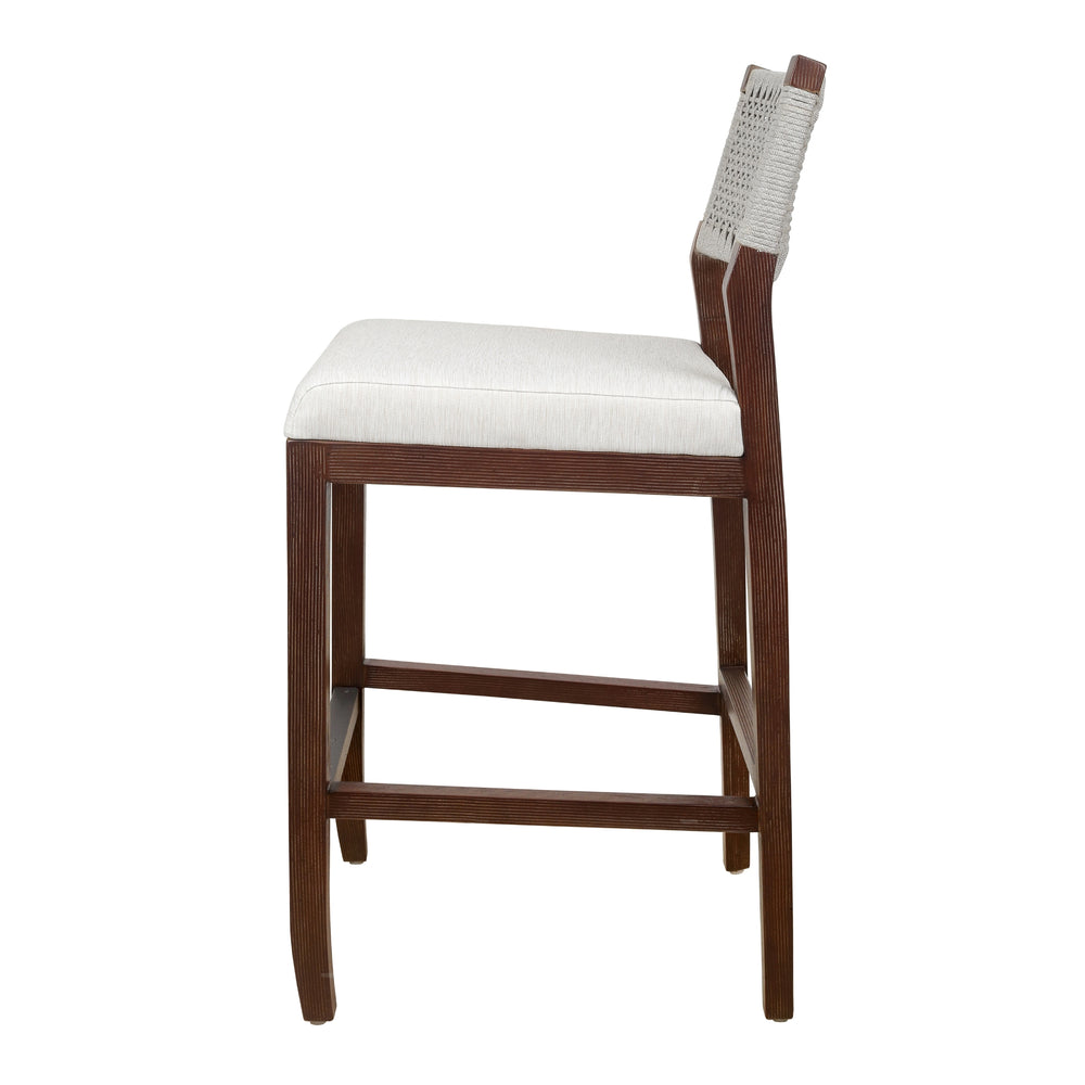 Pierre Rope Counter Stool - Gray - view 6
