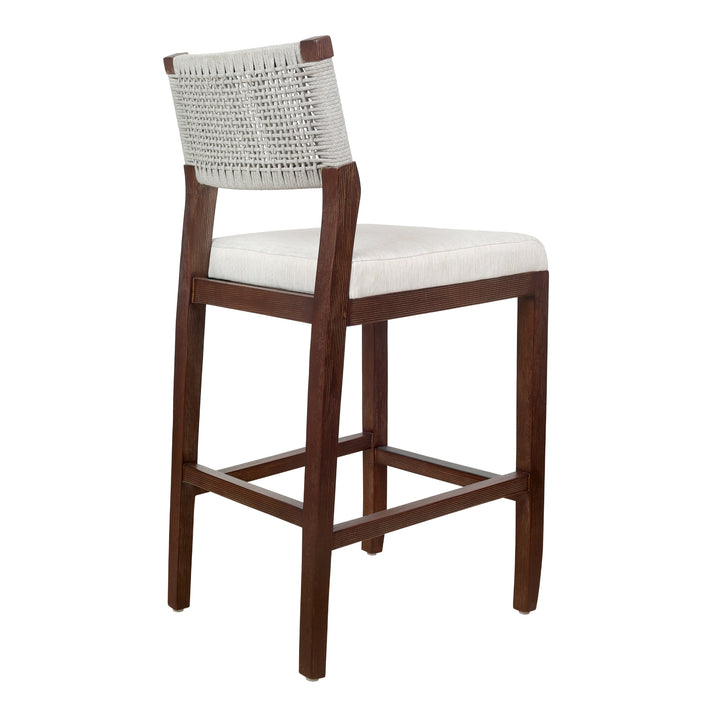 Pierre Rope Counter Stool - Gray - view 8
