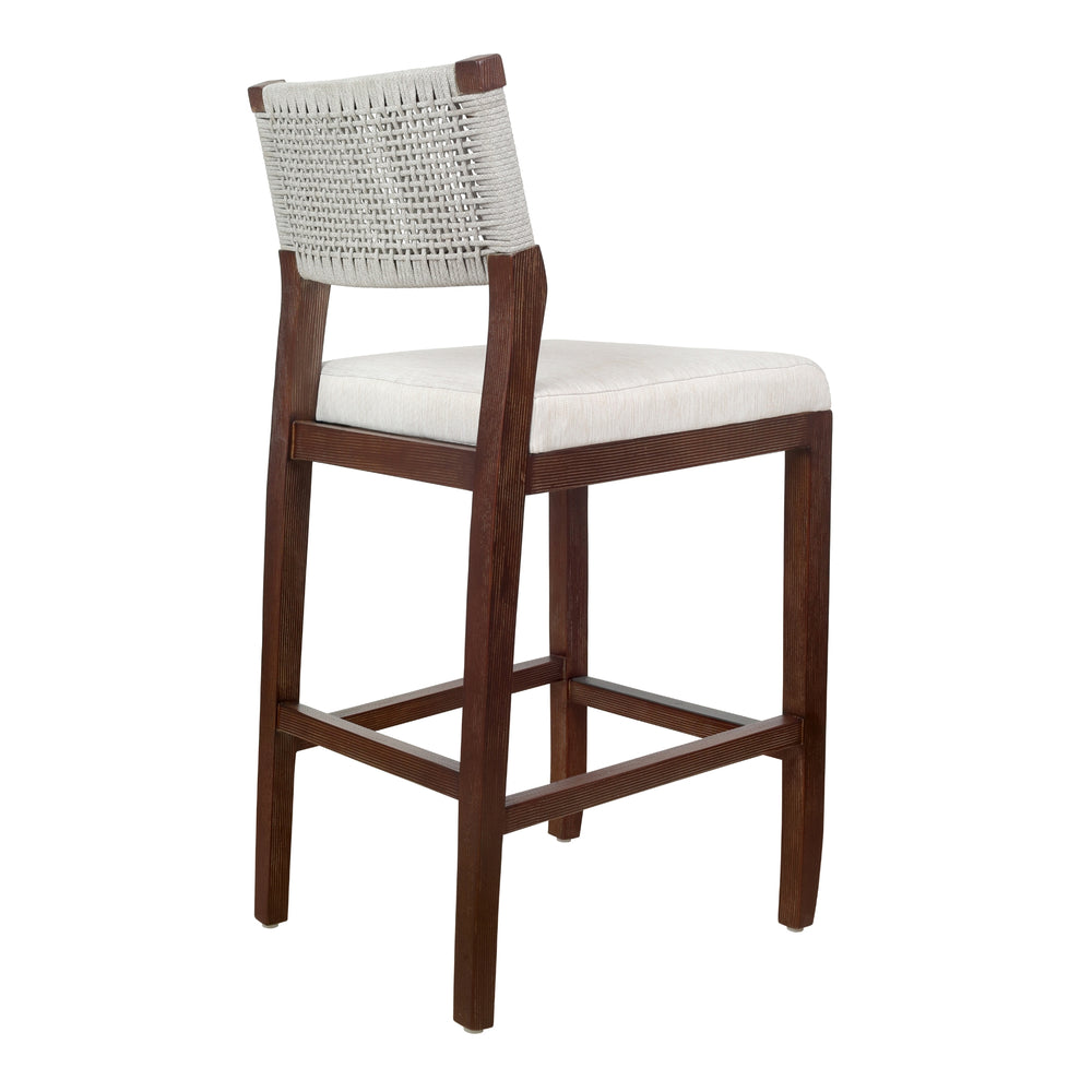 Pierre Rope Counter Stool - Gray - view 8