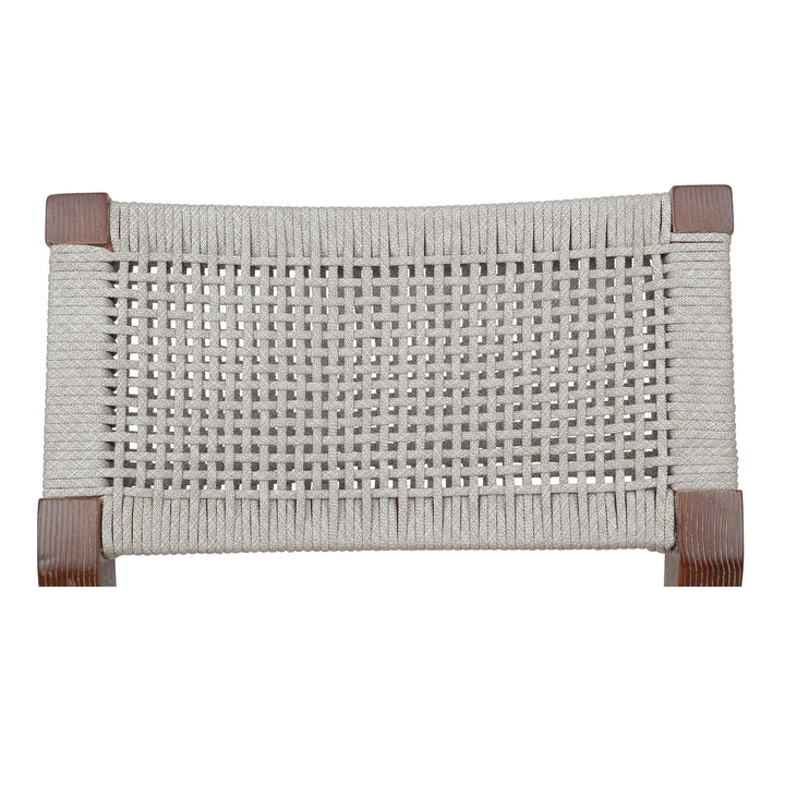 Pierre Rope Counter Stool - Gray - view 10