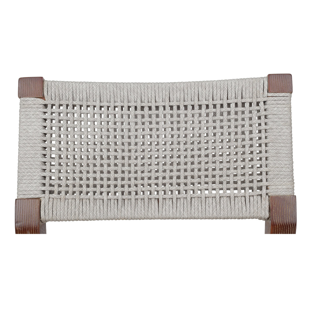 Pierre Rope Counter Stool - Gray - view 10