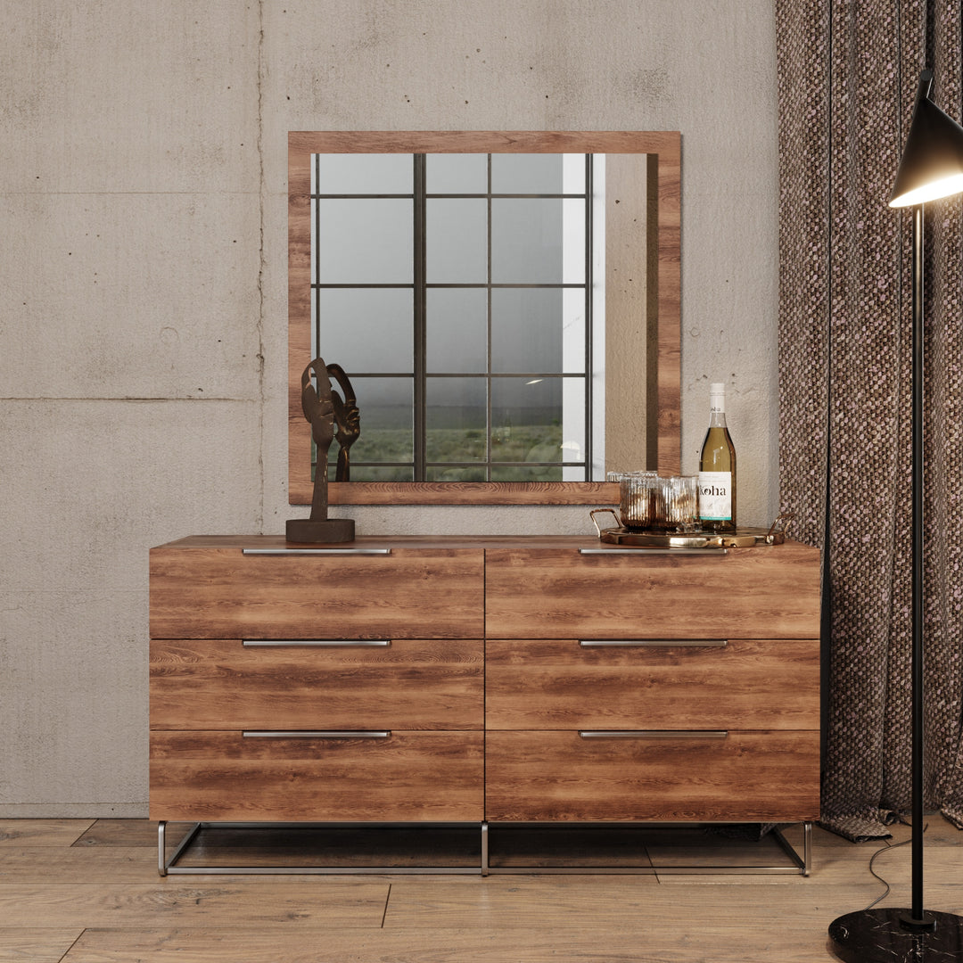 Lorenzo Italian Modern Light Oak Dresser