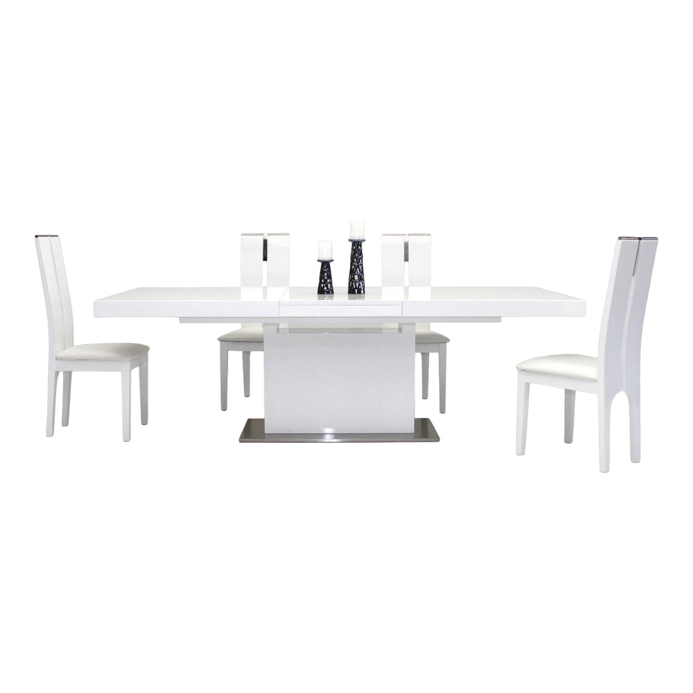 Zenith Modern Extendable Dining Table