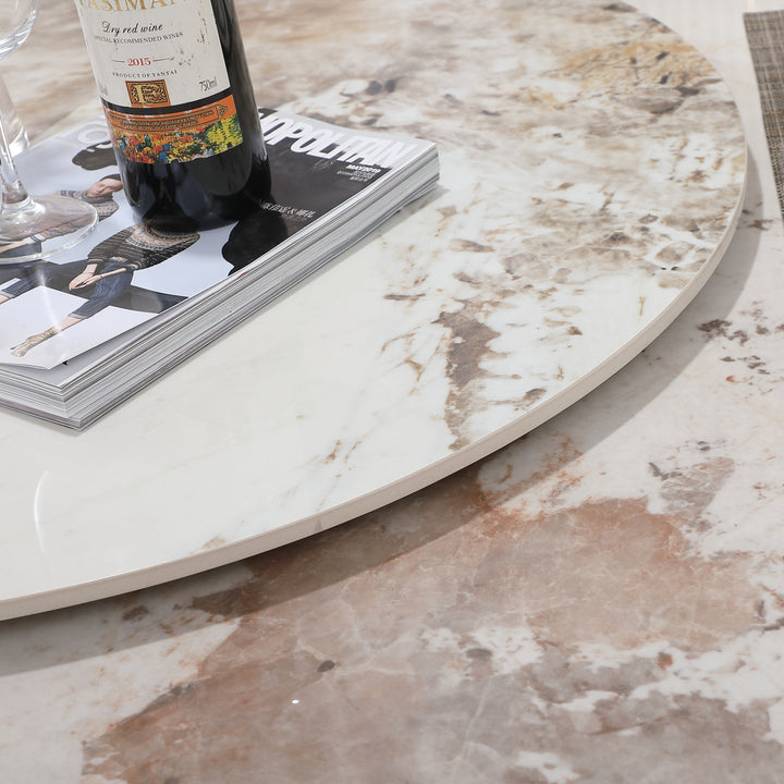 9-piece-59-modern-sintered-stone-round-dining-table-with-31-5-rotating-turntable-metal-pedestal
