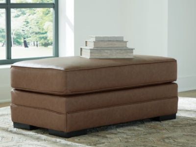VillaCourt Ottoman - Light Brown