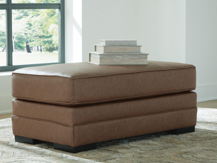 VillaCourt Ottoman - Light Brown (2)