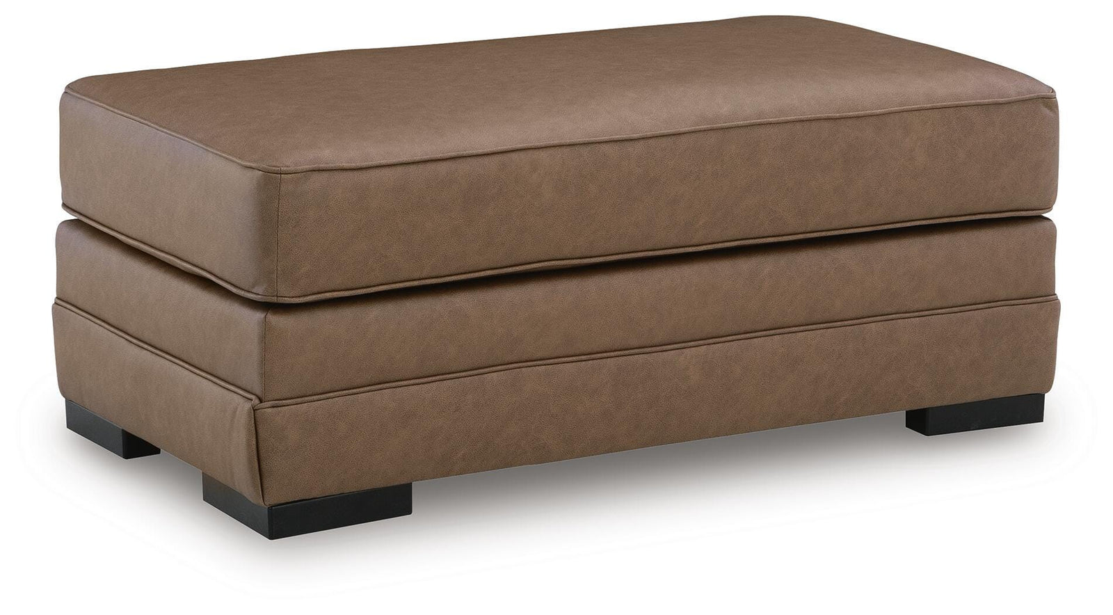 VillaCourt Ottoman - Light Brown (1)