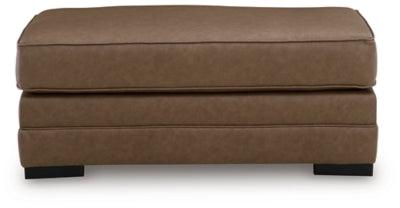 VillaCourt Ottoman - Light Brown