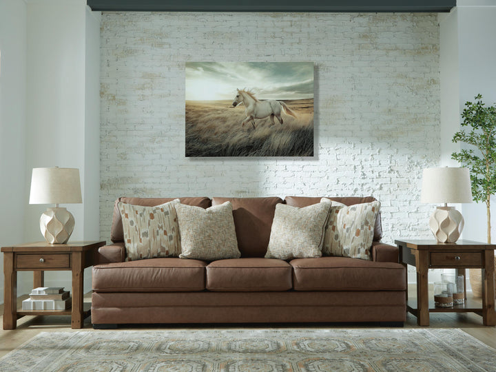 VillaCourt Sofa - Light Brown (2)