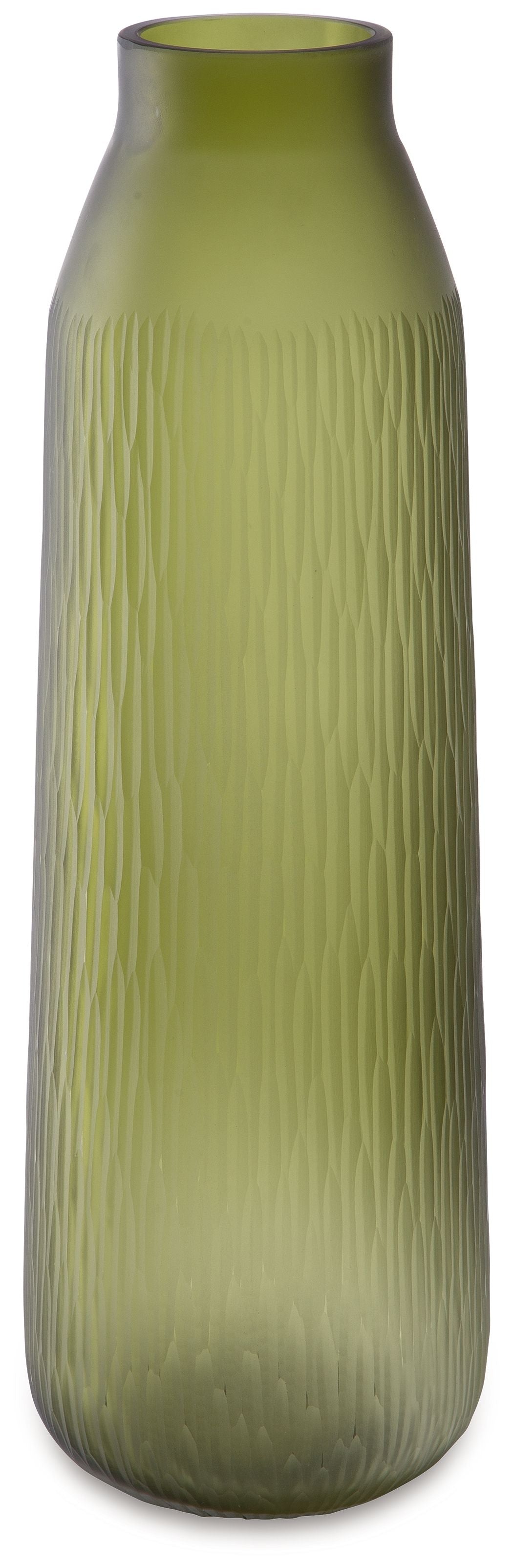 Scottyard - Vase - 17" - Olive Green