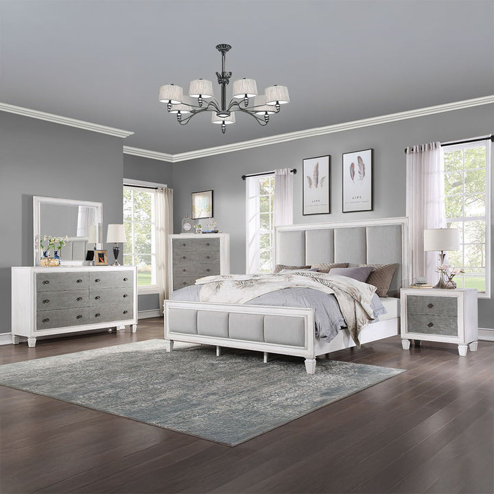 Katia - Dresser - Rustic Gray & Weathered White