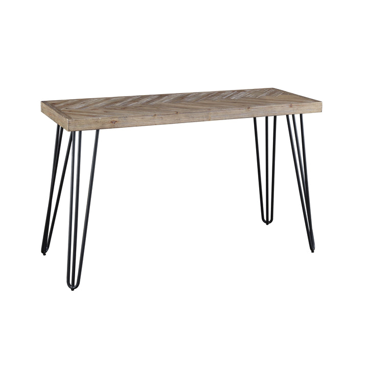 Modus Furniture Dvv123 Everson Solid Fir Console Table In Sand Dollar
