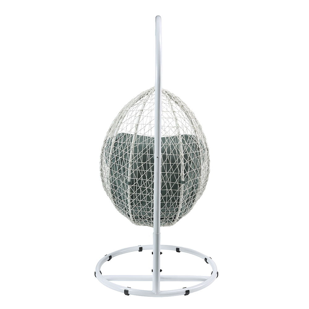 simona-hanging-chair-green-fabric-white-wicker