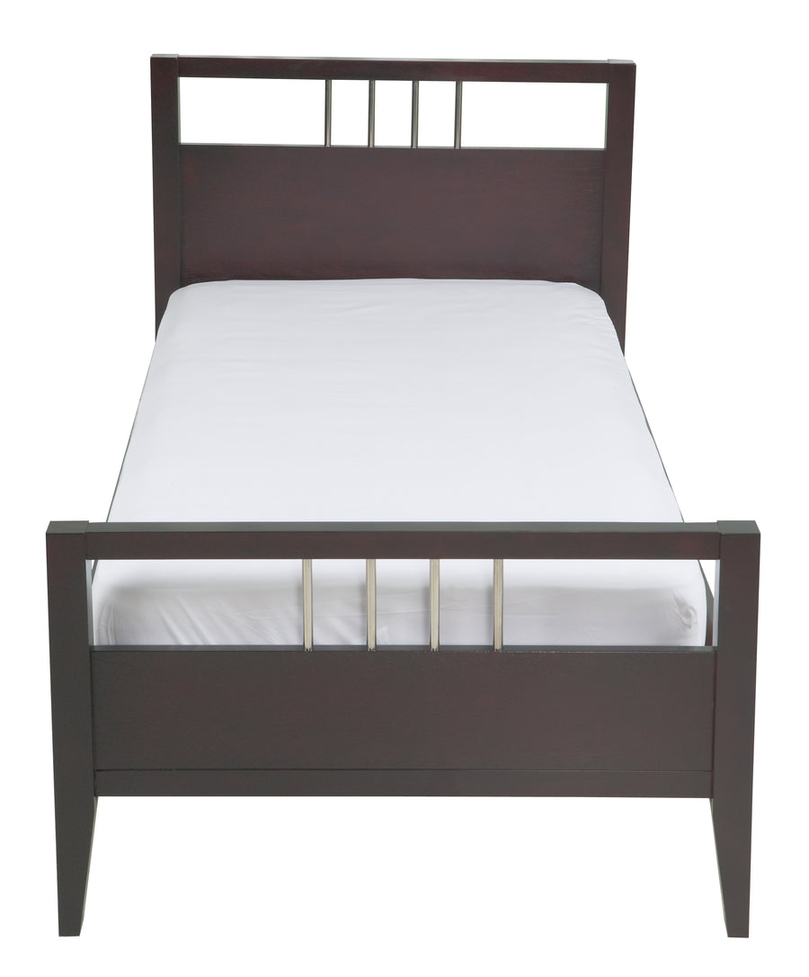 Modus Furniture Nv23F5 Nevis Wood Platform Bed In Espresso