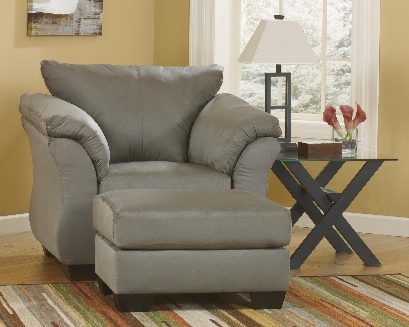Darcy Ottoman - Dark Gray (3)