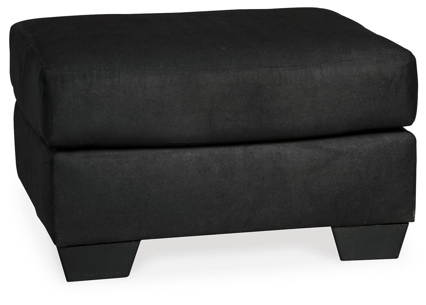 Darcy Ottoman - Black (1)