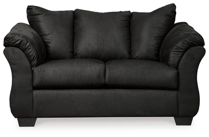 Darcy Loveseat - Black (1)
