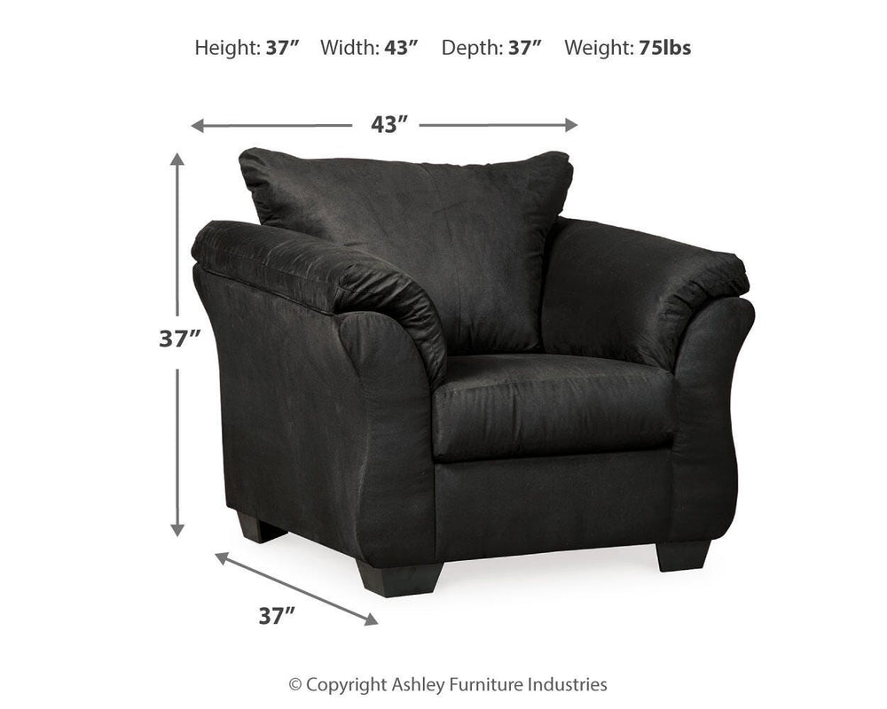 Darcy Chair - Black (3)