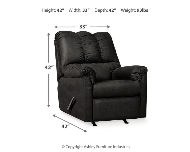 Darcy Recliner - Black (4)