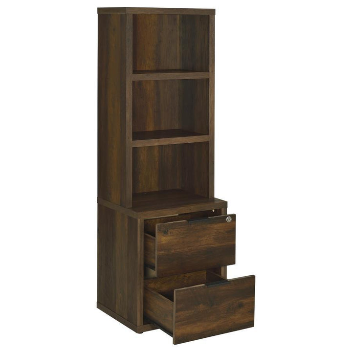 Westpark - 3 Piece Full Bedroom Set Bookcase Headboard - Pine