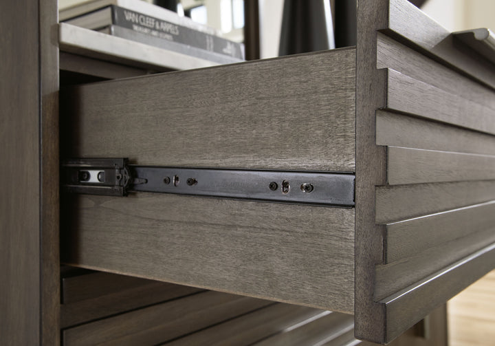 Arkenton - Dresser - Grayish Brown / White
