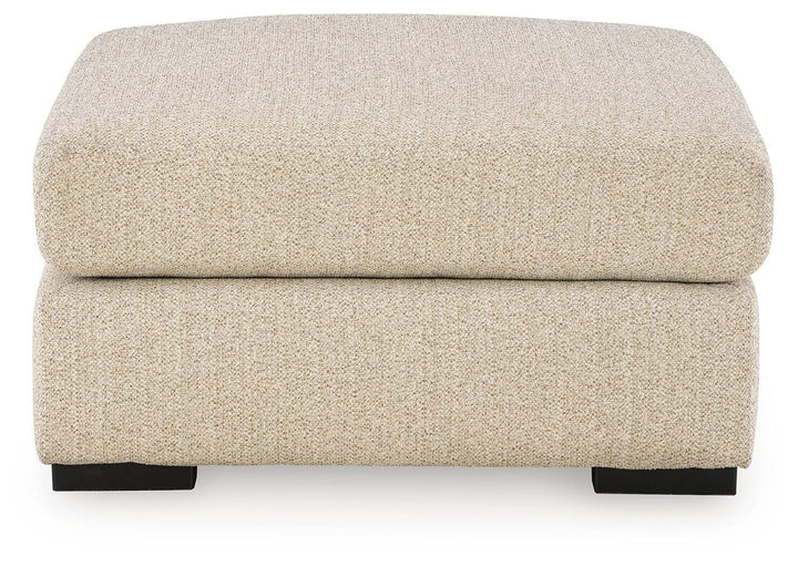 Laurelgrove Oversized Accent Ottoman - Pearl Silver (3)