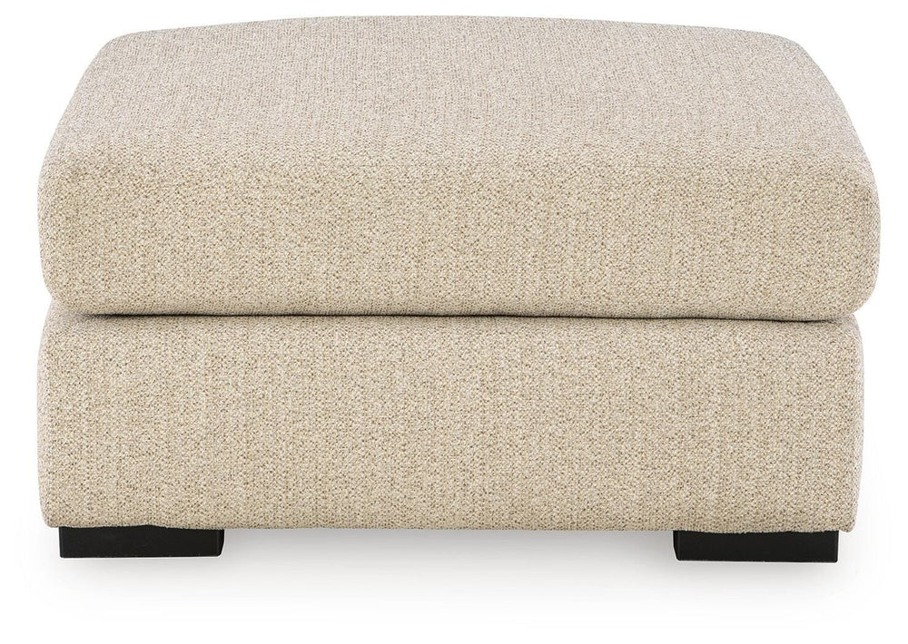 Laurelgrove Oversized Accent Ottoman - Pearl Silver (3)