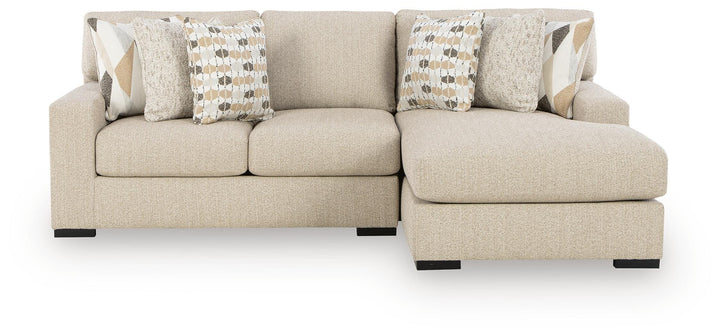 Laurelgrove 2-Piece Sectional Sofa Chaise - Pebble (1)