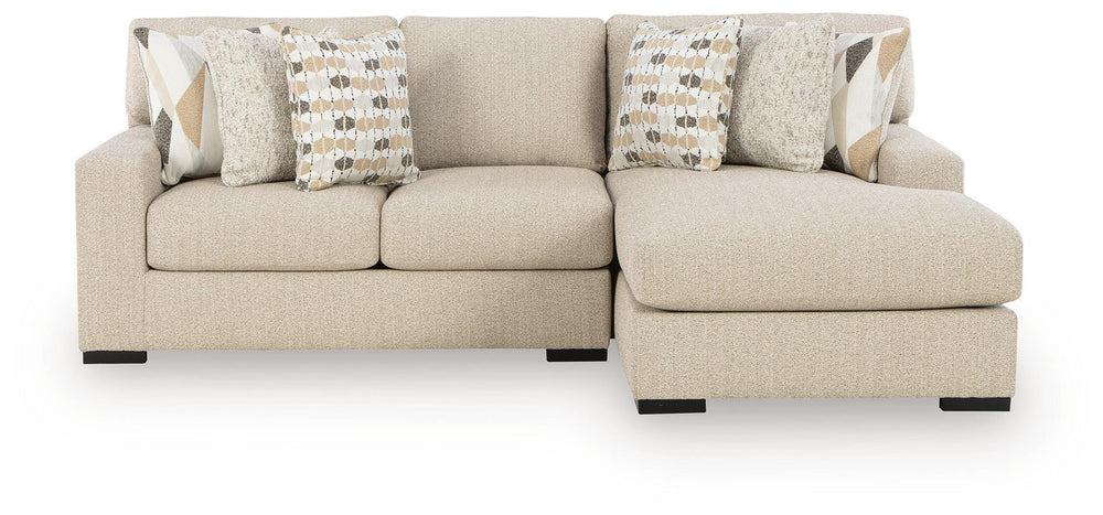 Laurelgrove 2-Piece Sectional Sofa Chaise - Pebble (1)