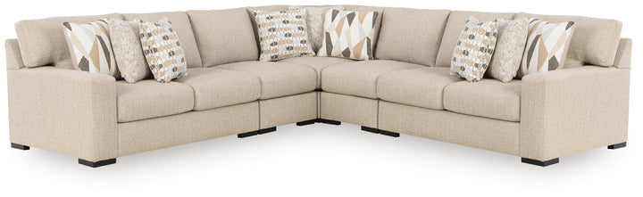 Laurelgrove 5-Piece Sectional - Pebble (1)