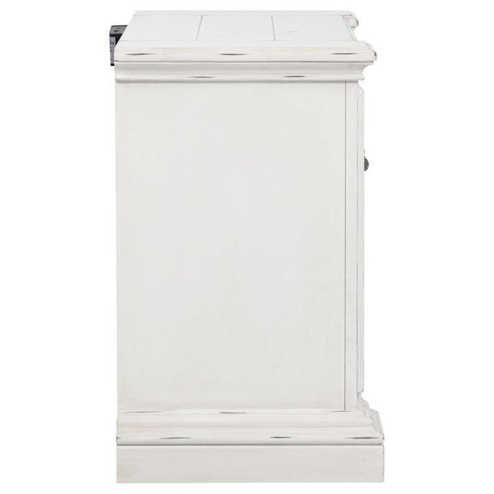 Mckinney - 2-Drawer Nightstand With Dual USB - Vintage White