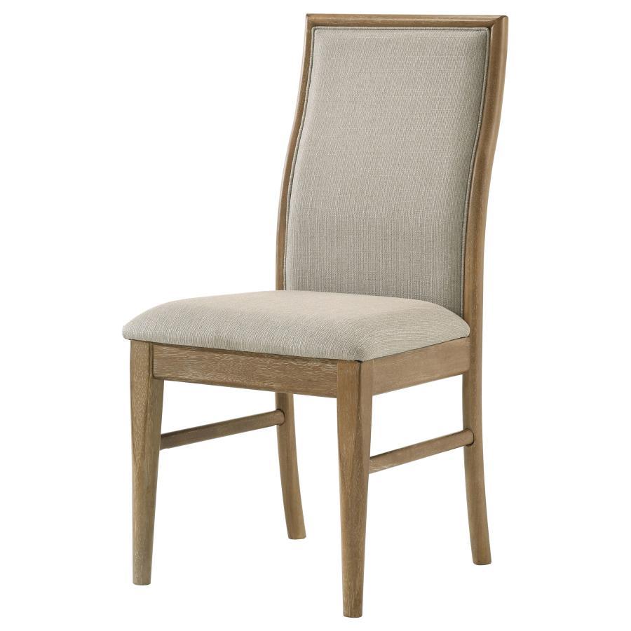 Adina - Upholstered Dining Side Chair  - Barley