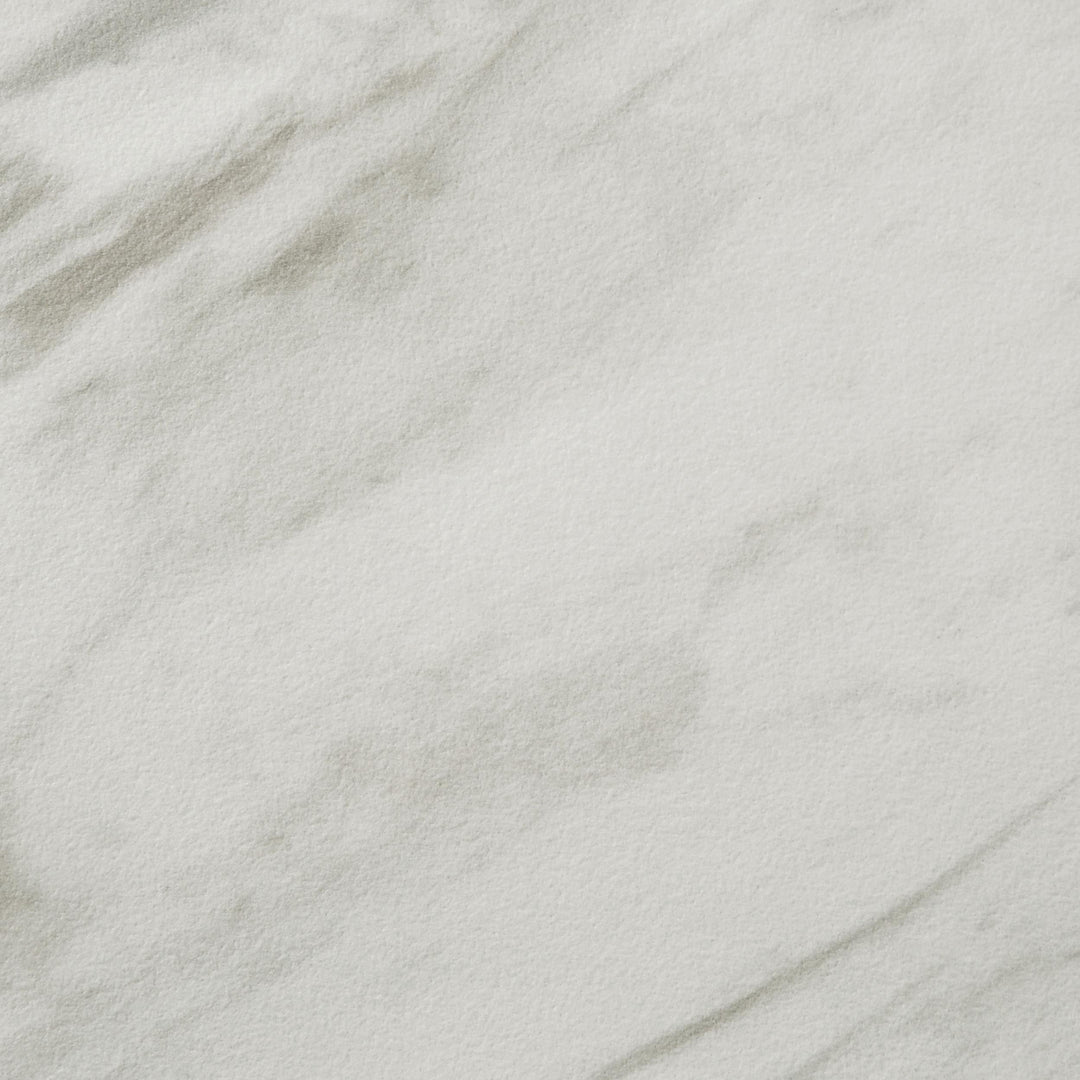 Coaster Furniture 753538 Tandi Round Faux Marble Coffee Table White and Black