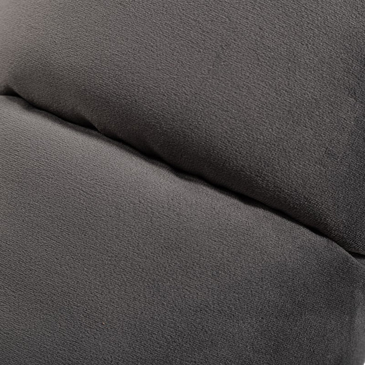 Jeremy Modern Grey Velvet Sofa