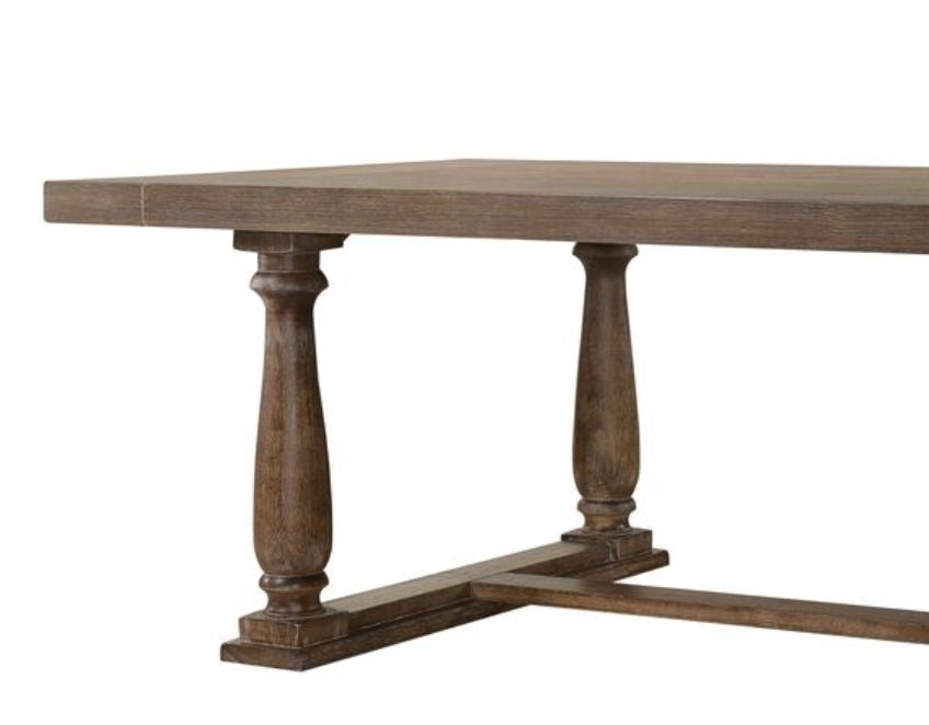 Bernard - Weathered Dining Table - Oak