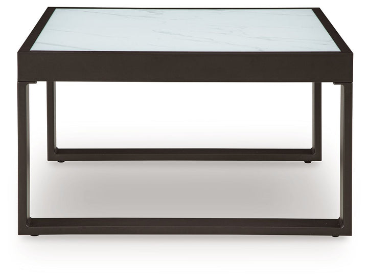 Beachloft - Square Cocktail Table - Black / Gray